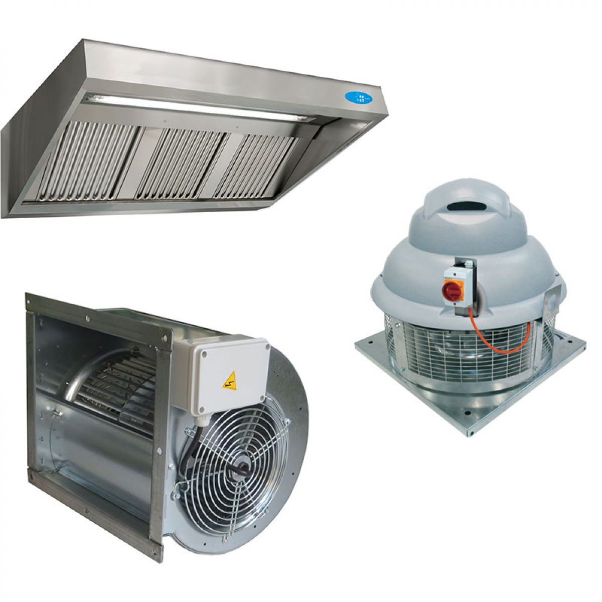 photo MTV - Installation de ventilation pour cuisine professionnelle